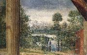 unknow artist Panorama of Part of Prince Henry-s Richmond Palace garden oil painting on canvas